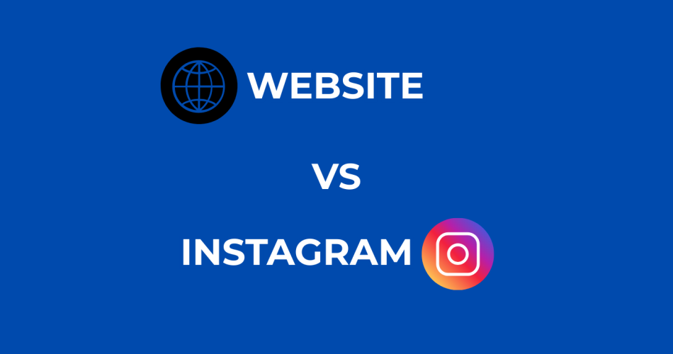 Website Vs Instagram