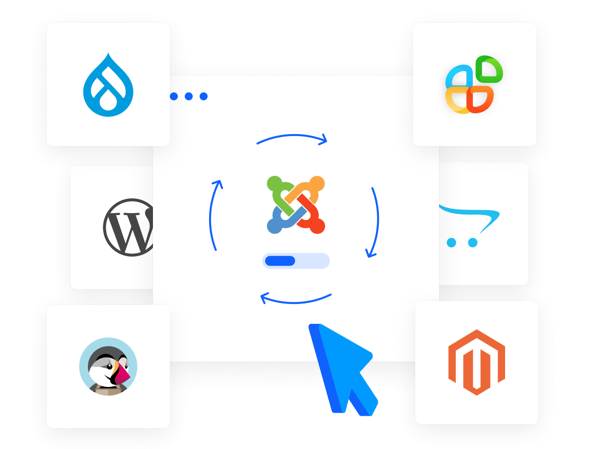 Web Hosting - Launch and manage 400+ apps with single click!